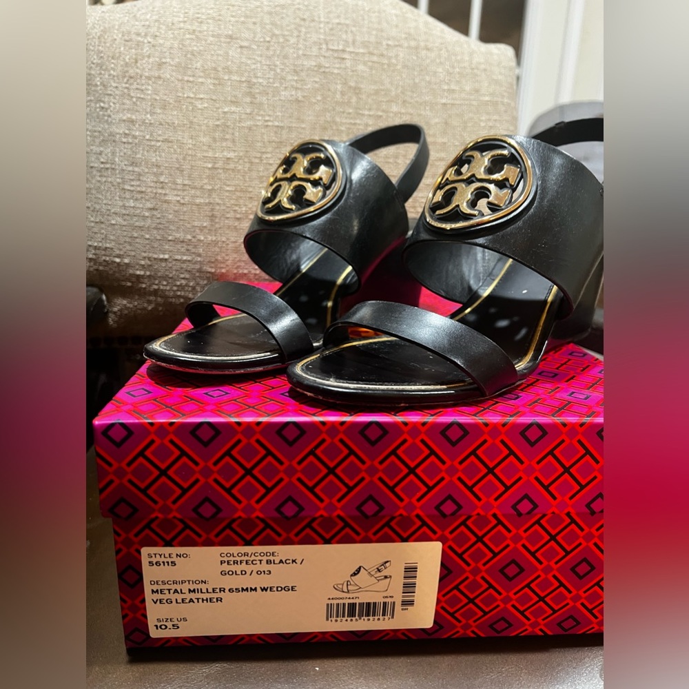 Tory Burch Miller Wedge Sandals